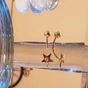 18k gold,  Custom belly ring